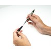 Zebra Pen G-301 Retractable Gel Pen, 0.7mm Medium Point, Stainless