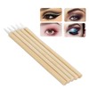 100pcs Eyeliner Brush Disposable Ultra Fine Point Eyeliner Applicator Cosmetic