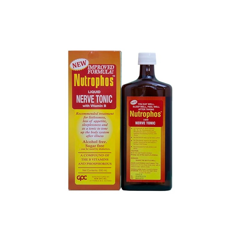Generic New GPC Nutrophos Liquid Nerve Tonic with Vitamin B