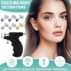 zygc Professional Ear Piercing Gun Kit with 18 Pairs of