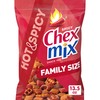 Chex Mix Hot and Spicy Savory Snack Mix, Family Size,