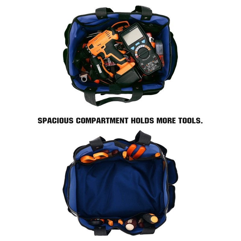 Housolution Gardening Tote Bag, Deluxe Garden Tool Storage Bag and
