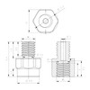 3D Printer Melting Zone Extender High Flow Speed Adapter Compatible