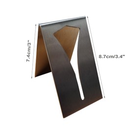 Mizeer Zipper Jig Tool, Stainess Steel Zipper Installing Tool, Easy to Add Zipper Pull Onto Zipper Tape