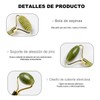 3pcs Rodillo De Masaje Facial De Jade Gua Sha Rejuvenece