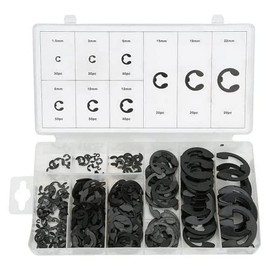 Rolson 61296 300 pc E-Clip Assortment