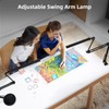 NOEVSBIG LED Desk Lamp with Clamp,2-in-1 Clamp on Desk Lamps