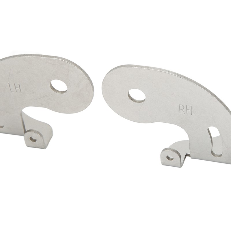 2pcs Spotlight Mounting Bracket Left Right Stainless Steel Chrome Replacement