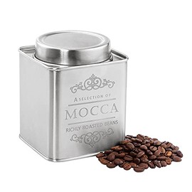 Zassenhaus Mocca Storage Container, Grey, 250 g