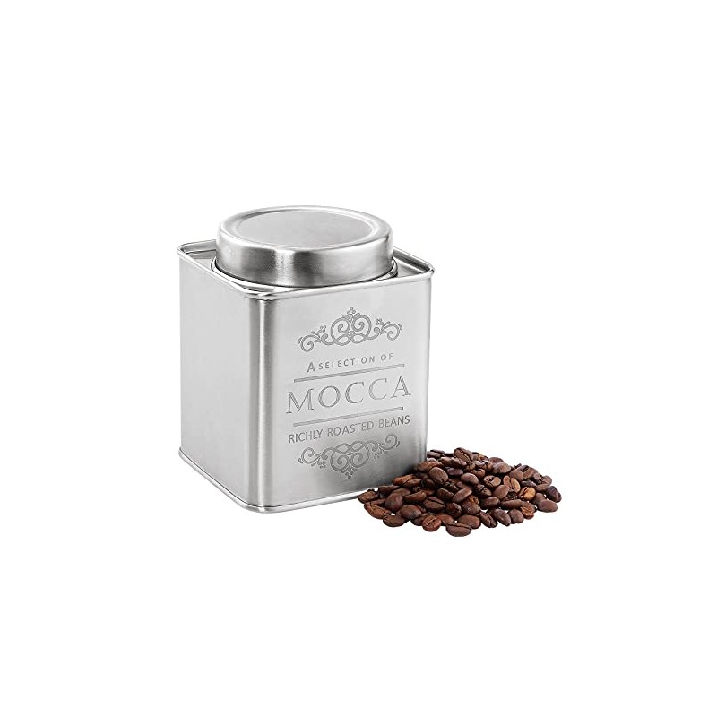 Zassenhaus Mocca Storage Container, Grey, 250 g