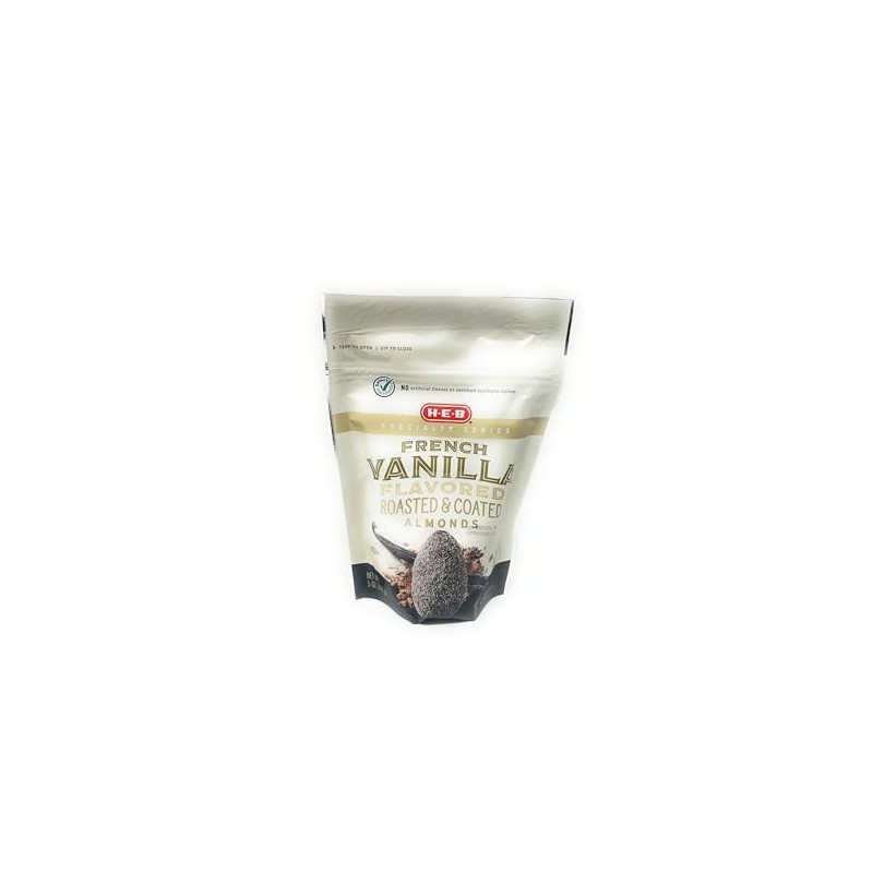 H‑E‑B French Vanilla-Flavored Roasted Almonds 5oz - 1 bag