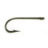 Mustad 3136 Classic Kirby Kirbed Point Hook (50-Pack), 3136-BR-1-50, Bronze,