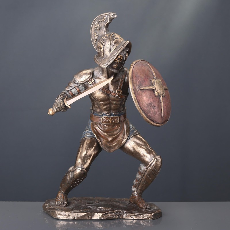 Veronese Design 10 Inch Murmillo Gladiator Gladius and Parma Cold