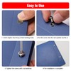 YIXISI 25 Set M5x8mm Chicago Binding Screws Kit, Book Binding