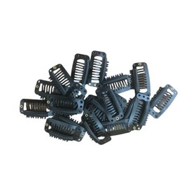 20 Pieces Wig Pins Wig Fixing Pins Hair Extensions Hair Clips for Wig Hair Clips Hair Extensions Hair Clips Hat Clips One Touch Fastening Wig Wig Wig Black