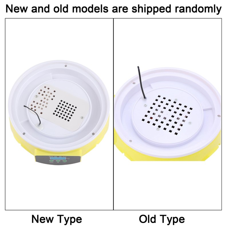 7 Eggs Incubator with LED Lighting, 20 W Mini Egg