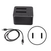 Hard Drive Docking Station USB3.0 Aluminium Alloy 7+15Pin SATA 5Gbps