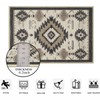 Area Rug 5x7 Western Rug Living Room Southwestern Aztec Rugs