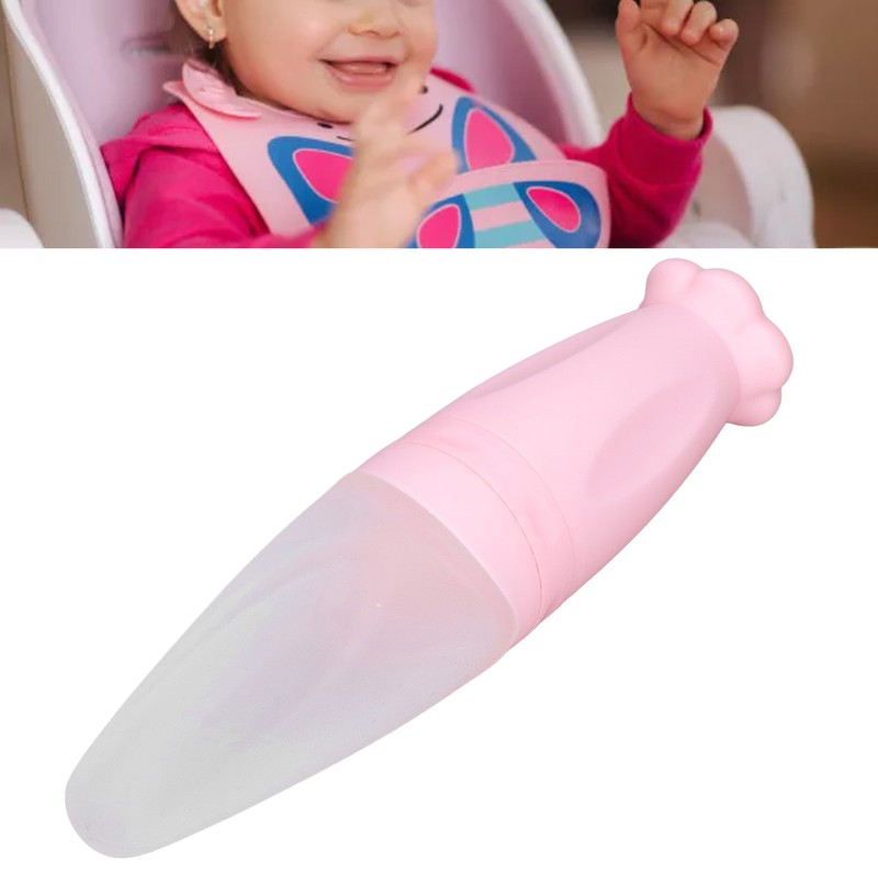 Feeding Bottle Spoon Easy Use Filtration Multipurpose Good Sealing Safety