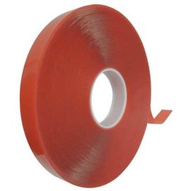 Double Sided Tape, Foam, 1/2in, Clear, 36 yd