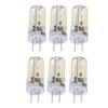 6Pcs GY6.35 LED Bulbs 5W AC 12V Warm White 2700