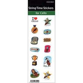 Cello Time stickers