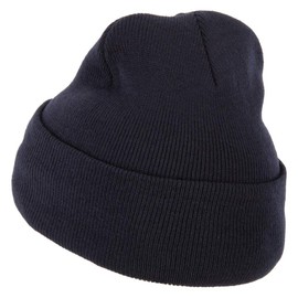 US Coast Guard Retired Embroidered Long Beanie - Navy OSFM