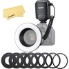 Godox ML-150II LED Macro Ring Flash GN12 0.1-2s Recycle Time
