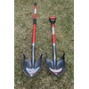 ROOT ASSASSIN One Shot Garden Shovel - 60" Straight Handle,