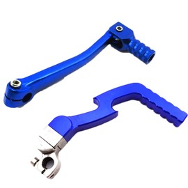 DJ-Motor 13mm CNC Kick Start Starter Lever & 11mm Gear Shifter Lever for 50cc 70cc 90cc 110cc 125cc Pit Dirt Bike DHZ SSR Stomp Demon X Braaap Atomik WPB