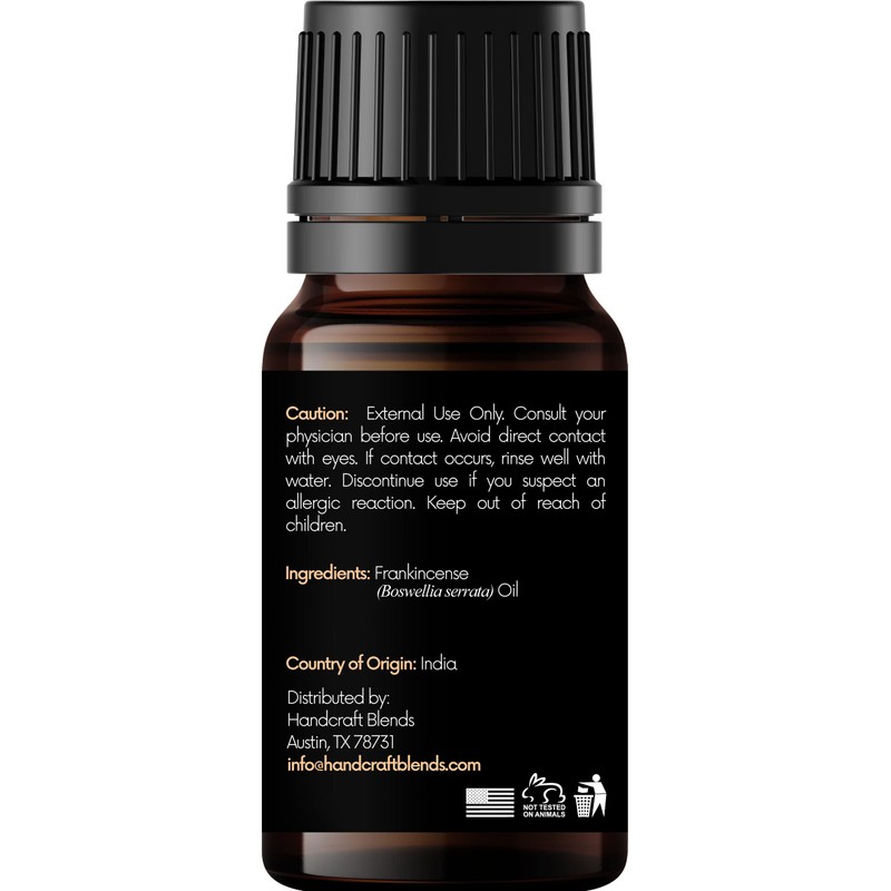 Handcraft Blends Frankincense Essential Oil - 0.33 Fl Oz -