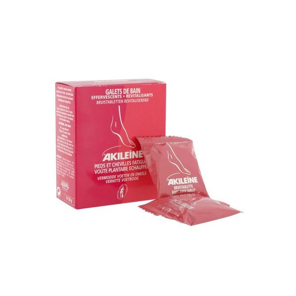 Akileine Galets de Bain 6 x 20 g pour Peau