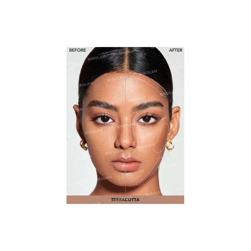 SHEGLAM Snatch 'N' Define Barra Contorno en Crema - Terracotta