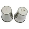 Gamekeepers Cottage gifts Butcher Pig 1-10 Numbered Cups in Brown