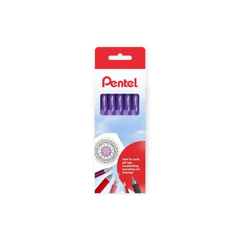 Pentel Energel X BL107 Retractable Gel Rollerball Pens - 0.7mm
