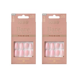 KISS Bare-But-Better Premium Nails - Spicy (2 Pack)