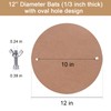 LEOLIO 2 Pcs 12 Inch Pottery Wheel Bats, Thick Clay