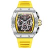Men's Quartz Watch Silicone Strap Fashion Business Wrist Watch