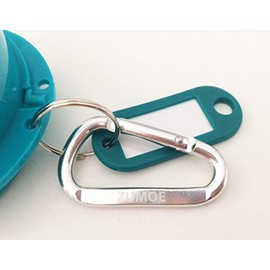 Zumoe Decorated Mouthguard Case - Two Crossed Sticks - Aqua