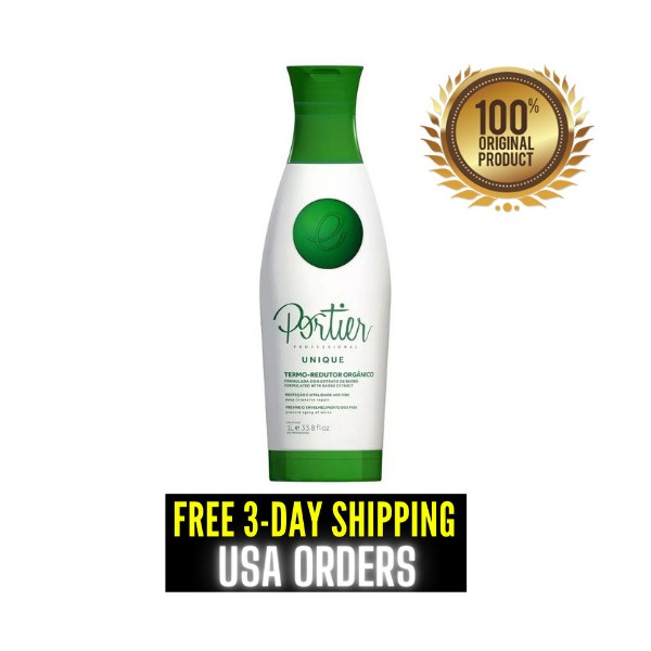 Portier Unique Brazilian Keratin Hair Treatment Smoothing System 1L