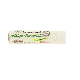 homeomart.com Aethiops Mercurialis Mineralis Homeopathy Pellets (Pills) in 6C Potency, Pack of 3