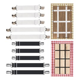 Pack of 10 Tablecloth Clips, Outdoor Table Cloth Clips Set, Tablecloth Holder for Tables Bedding, Tablecloth Clips for Camping, Outdoors, Family Party, Wedding, Garden Picnic