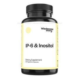 Wholesome Story Ip-6  Inositol Util Para Mantener Niveles Saludables De Glucemia Y Reducir Los Niveles De Los Productos Finales De La Glicacin...     