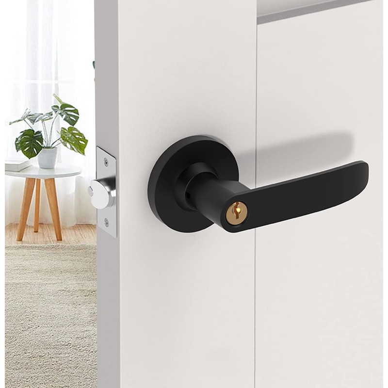 Qrity Mortice Latch, Adjustable Size 60/70mm, for Lever Door Handles