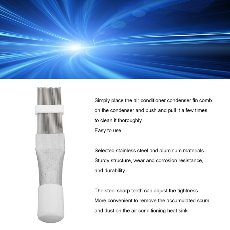 Stainless Steel Air Conditioner Fin Comb AC Condenser Fin Straightener