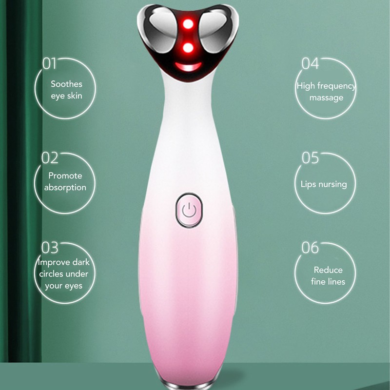 Eye Massage Machine Blue Red Light High Frequency Vibration Hot