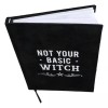 Not Your Basic Witch Pentagram Motif A5 Lined Pages Velvet
