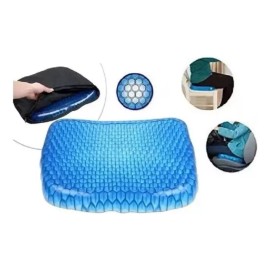 RIVERSOFY Cojín Silicona Asiento Gel Confortable Lavable Portátil