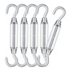 Hook & Hook Turnbuckles Twours 304 Stainless Steel Heavy Duty