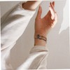 WOONEKY Leather Watch Band for Comfortable Breathable Ergonomic Design Fashionable